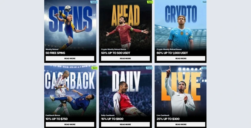 Zoccer Casino Bonuses